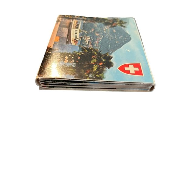 Vintage Lugano Zurich Mini Postcard Book - Picture 3 of 9